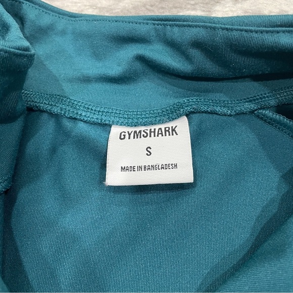 Gymshark Teal Regulate 1/4 Zip Pullover - Picture 6 of 10